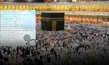 Hac kura sonuçları isim listesi belli oldu! İşte 2026 hac kura sonuçları isim listesi sorgulama ekranı