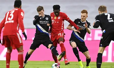 Bayern Münih’e evinde Bielefeld çelmesi!