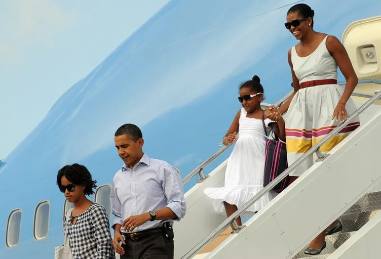 Obamalar’ın tatil keyfi