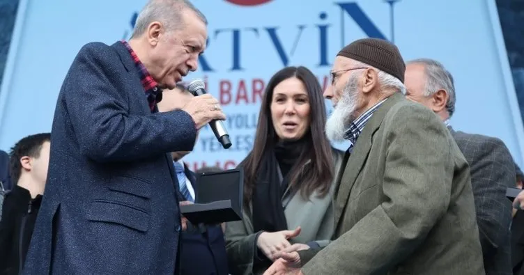 Artvin’de Başkan Erdoğan’dan doğalgaz isteyen 91 yaşındaki dedenin isteği yerine getirildi