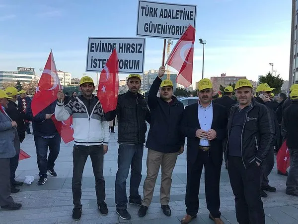 Taksicilerden UBER eylemi