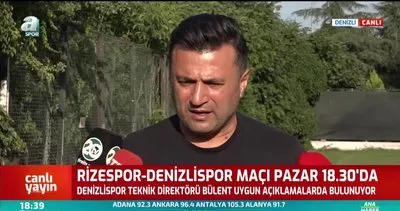 Denizlispor Teknik Direktörü Bülent Uygun’dan Mete Kalkavan’a eleştiri