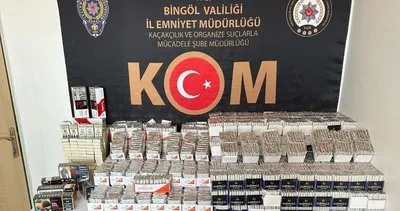 Bingöl’de 127 bin dolu, 27 bin boş makaron ele geçirildi #bingol
