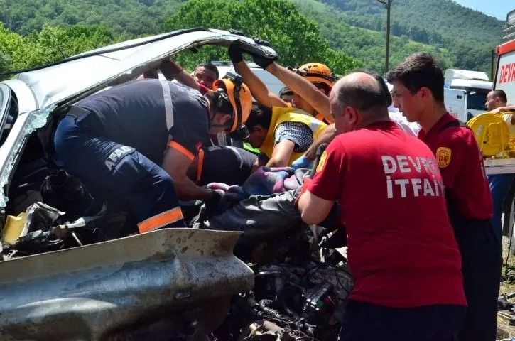 Zonguldak’ta trafik kazası: 1 ölü!