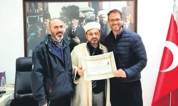 İtalyan Salvatore La Rocca Bursa’da Müslüman oldu