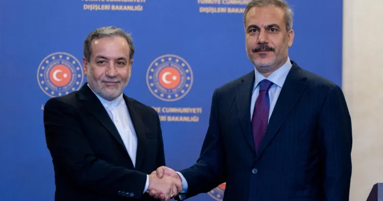 Bakan Fidan İranlı mevkidaşı Arakçi ile görüştü