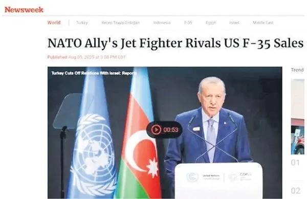 Türkiye'nin Gurur Kaynağı KAAN: Newsweek'ten F-35'e Rakip Olduğu İddiası!