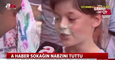 Cumhurbaşkanı Erdoğan’ın kabul ettiği Minik Taha’dan İstiklal Marşı!