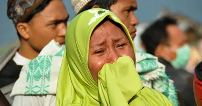 Felaketin ardından ortaya çıkan dehşet manzaraları