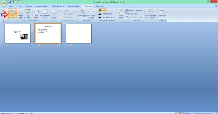 Powerpoint’te slayt nasıl yapılır?