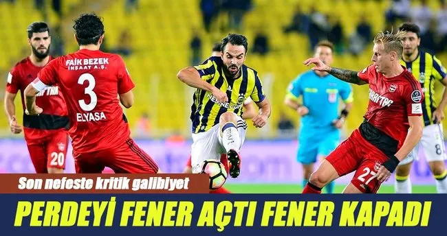 Fenerbahçe sahasında Gaziantepspor’u mağlup etti