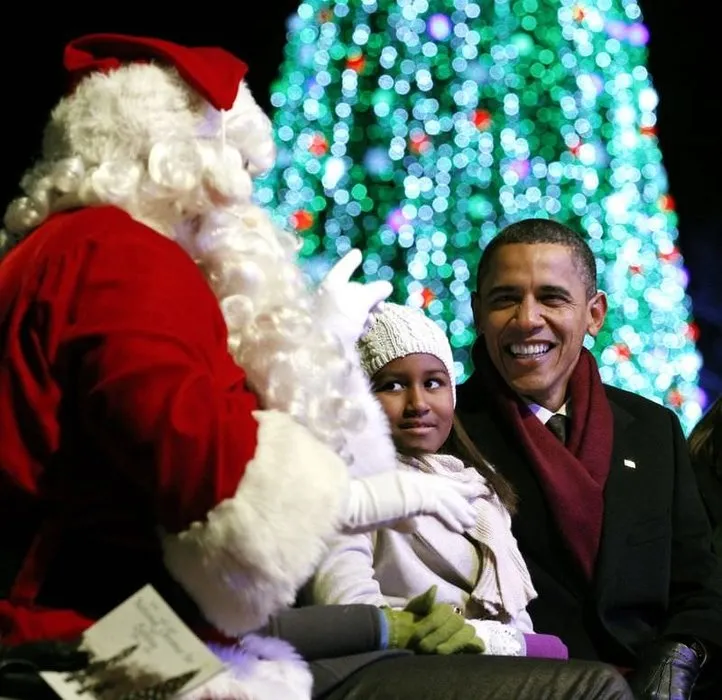 Obama’nın Christmas keyfi