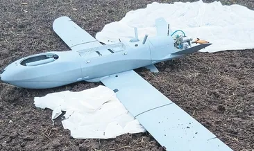 Boş araziye İHA düştü