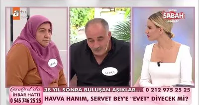 Esra Erol’da 38 yıllık aşk masalında mutlu son! Esra Erol, büyük sürprizi canlı yayında açıkladı! | Video