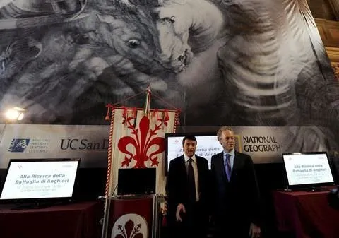 Da Vinci'nin freski mi?