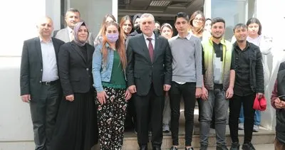Sınavlara hazırlanan öğrencilerden başkan Beyazgül’e teşekkür #sanliurfa