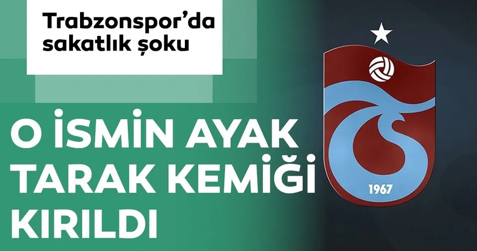 Son dakika: Trabzonspor'a Ekuban şoku