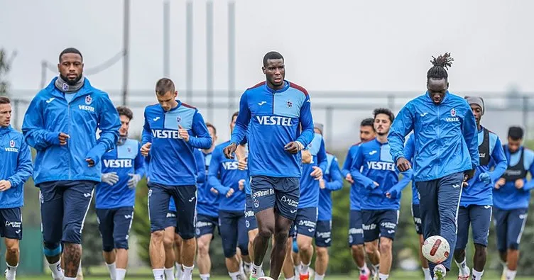 Trabzonspor, Samsunspor maçı hazırlıklarını tamamladı