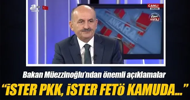 Müezzinoğlu: İster FETÖ’cü ister PKK’lı kamuda yer bulamaz!