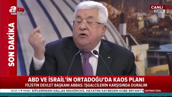 Mahmud Abbas: Kudüs satılık değildir! Bin defa reddediyoruz