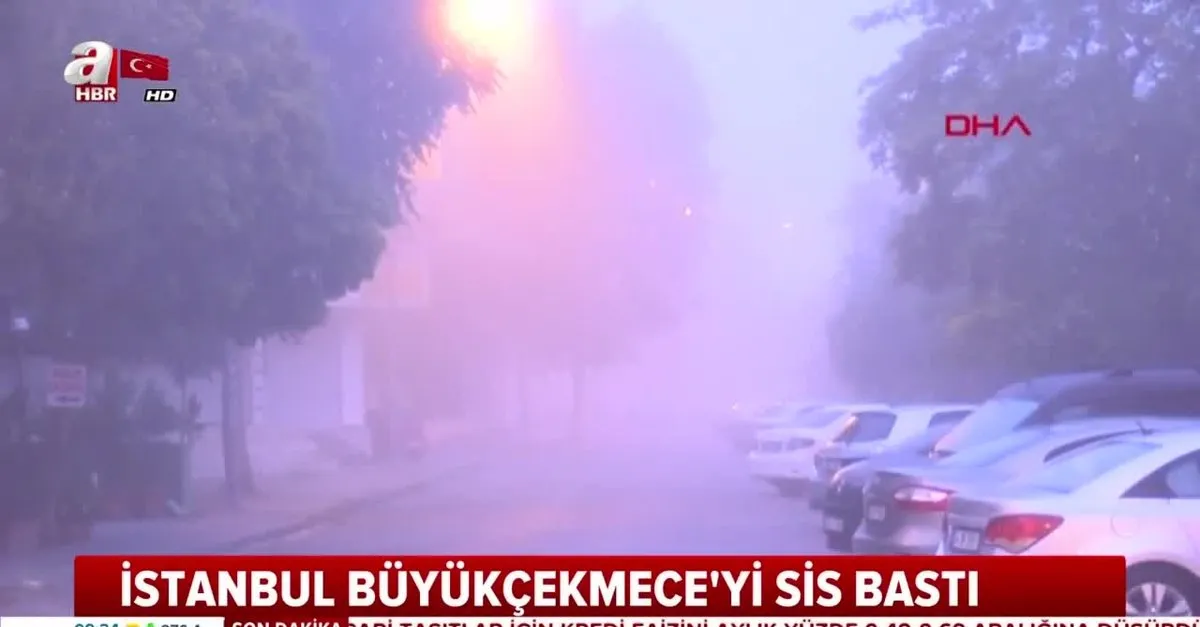 Istanbul Da Sis Etkili Oldu Videosunu Izle Sabah Tv