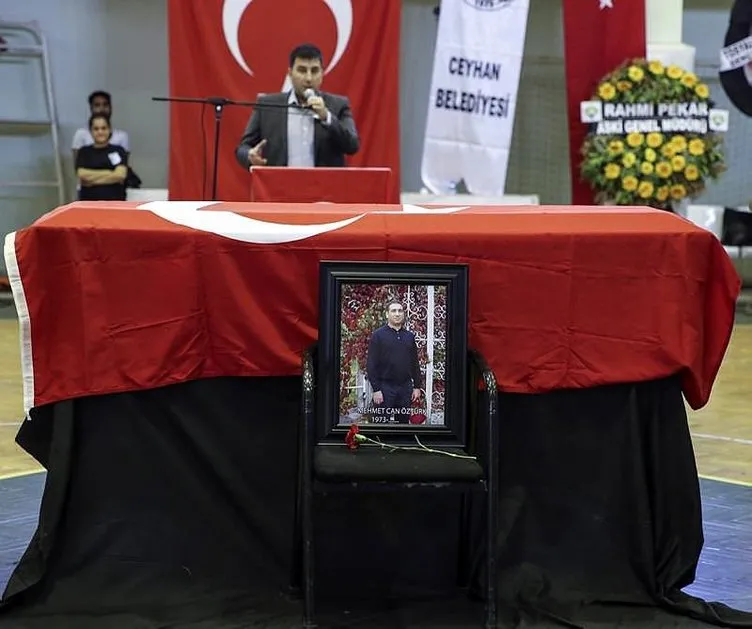 Mehmet Can Öztürk, törenle uğurlandı...
