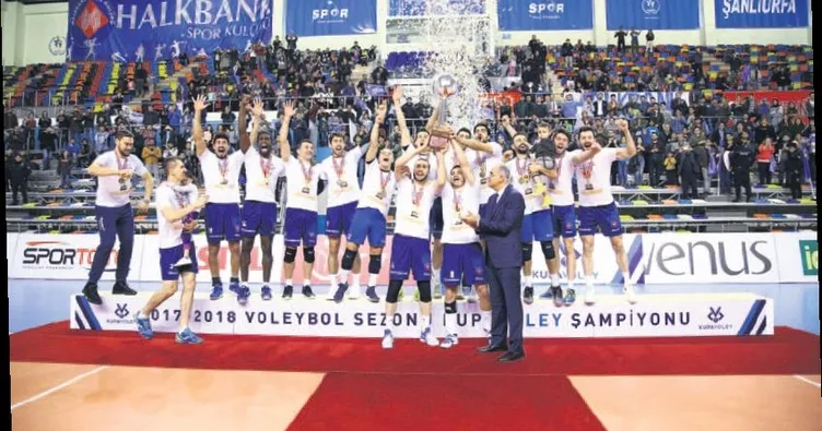 Kupa 7. kez Halkbank’ın