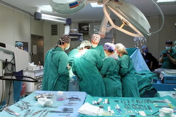 3. yüz nakli ameliyatından fotoğraflar