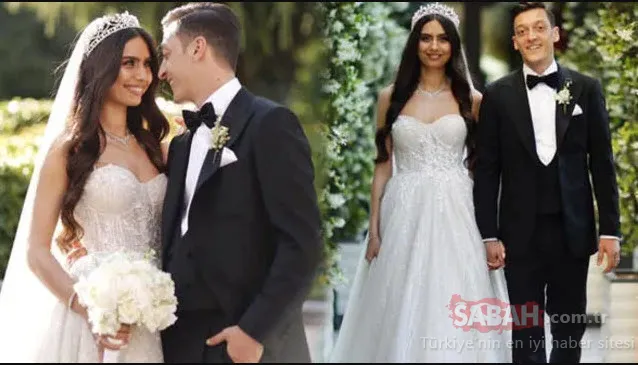 Amine Gülşe ve Mesut Özil'in düğününe ünlü isimler akın etti!
