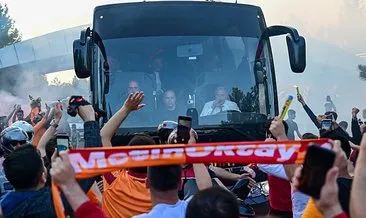 Galatasaray kafilesi Süper Kupa için Şanlıurfa’ya geldi