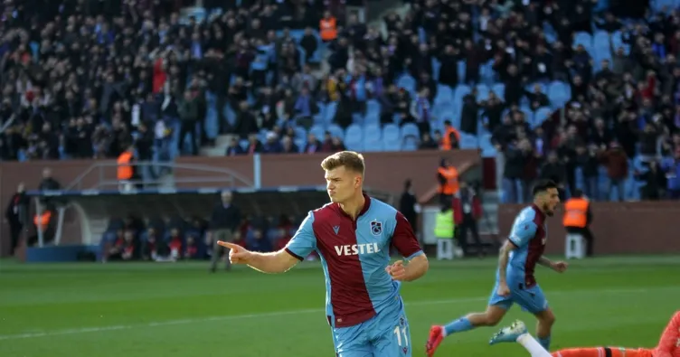 Alexander Sörloth, Trabzonspor tarihine geçti