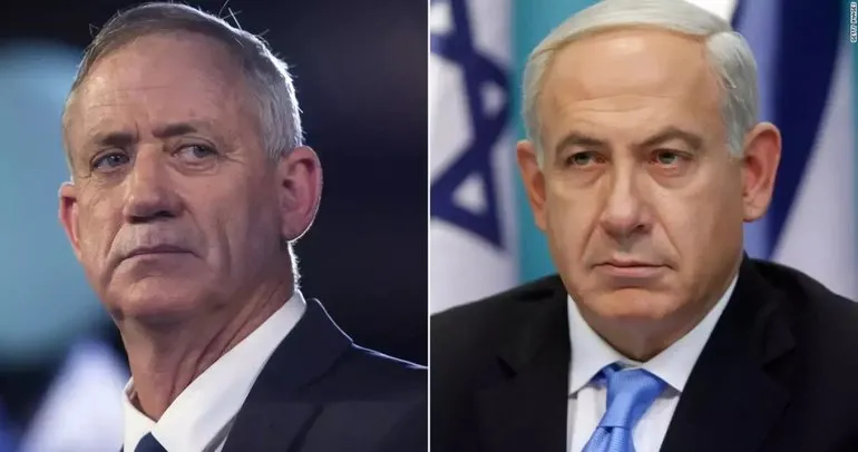 İsrail'de 'Gazze' krizi büyüyor! Savaş kabinesi üyesi Gantz'dan Netanyahu'ya tehdit: 8 Haziran'a kadar...