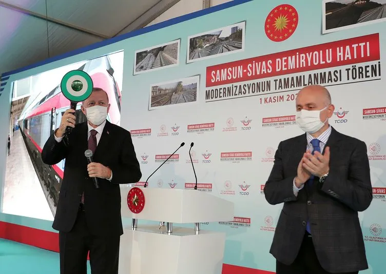Karadeniz’e dev yatırım! Türkiye’nin en büyük demiryolu modernizasyonu yatırımı ile Samsun-Sivas hattı hizmete açıldı