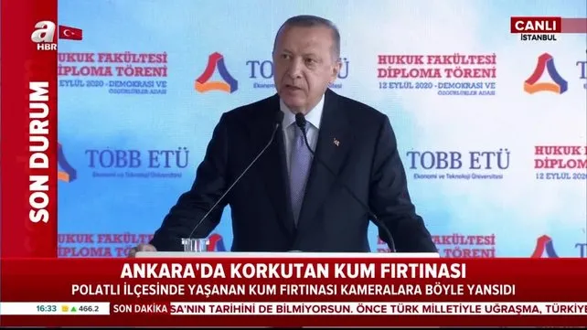 Cumhurbaşkanı Erdoğan'dan TOBB ETÜ Mezuniyet Töreni'nde önemli açıklamalar | Video
