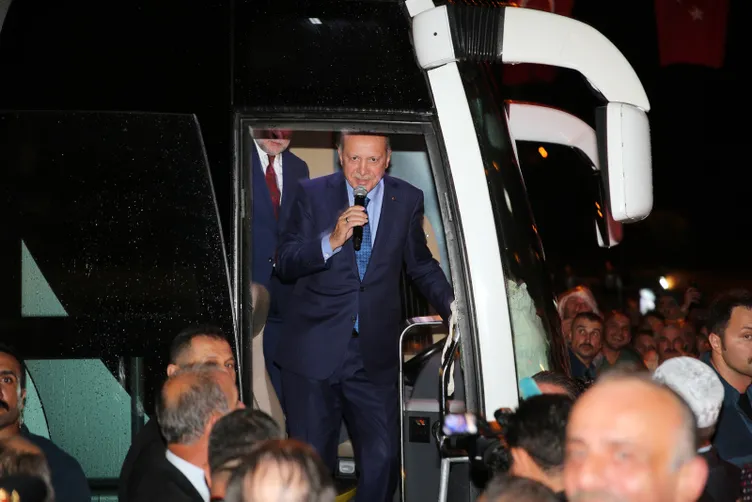 Türkiye Cumhurbaşkanı Erdoğan, Rize'de