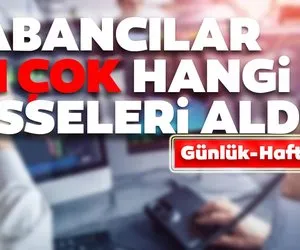 Borsa İstanbul’da günlük-haftalık yabancı payları 17/08/2020