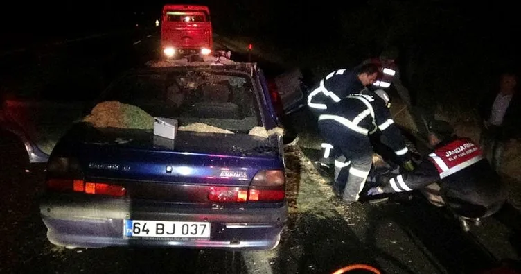Uşak’ta trafik kazası: 2 ölü