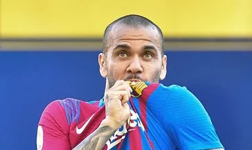 38 yaşında Barcelona’ya imza atan Dani Alves’ten iddialı sözler! Ben sahada konuşurum...