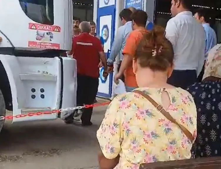 Araç muayene istasyonunu birbirine kattı: Buraya polis çağırın hemen!