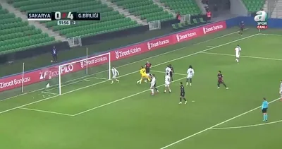 GOL | Sakaryaspor 0-5 Gençlerbirliği