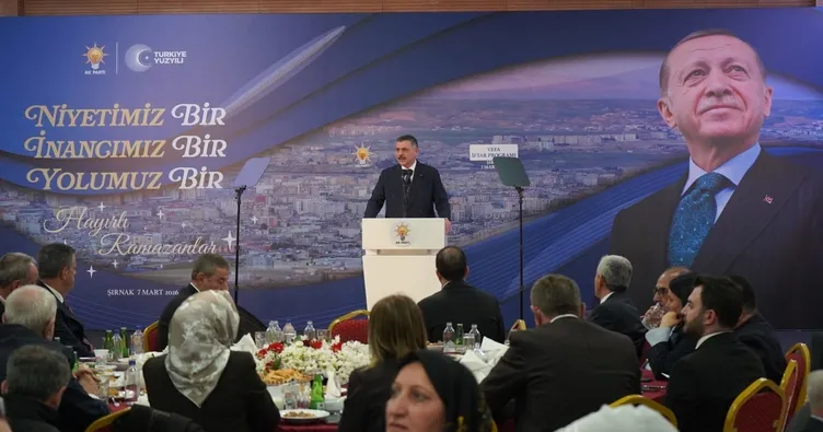 İçişleri Bakanı Çiftçi Şırnak’ta: Bugün Gabar’da 81 bin varil petrol üretimi gerçekleşiyor