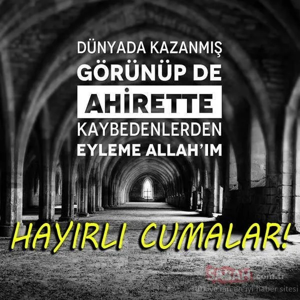 Cuma mesajları burada! En güzel resimli Cuma günü mesajları - Dualı mesajlar (17 Ağustos 2018)