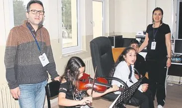 Köy okullarında müzisyen yetişiyor