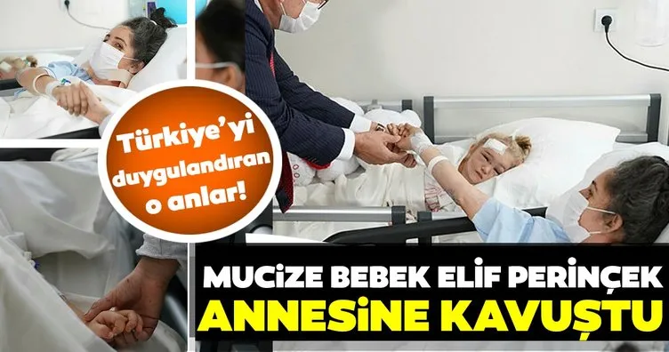 SON DAKİKA: Türkiye’yi duygulandıran görüntüler! Elif ve annesi hastanede bir araya geldi!
