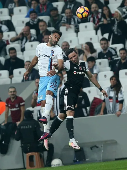 Beşiktaş-Trabzonspor maçından kareler