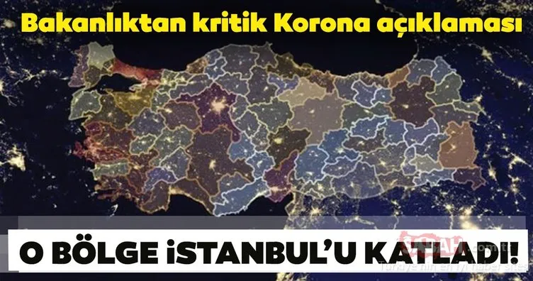 Son dakika: Sağlık Bakanlığı’ndan kritik açıklama! Vaka sayısında İstanbul’u bile solladı