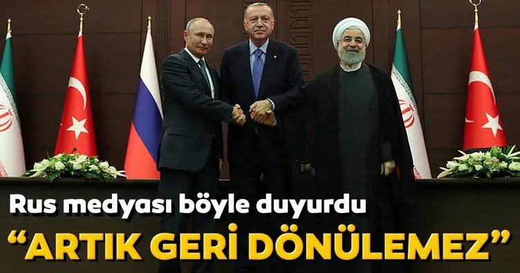 Rus medyası 3’lü zirveyi böyle gördü