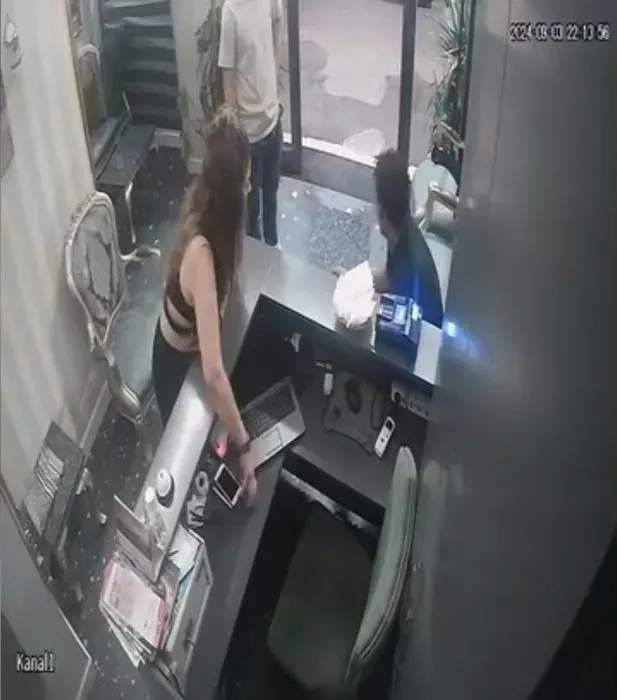 Sevgilisi ile otele giden genç kadın öyle bir şey yaptı ki: Kamera kayıtlarını izleyen şaştı kaldı!