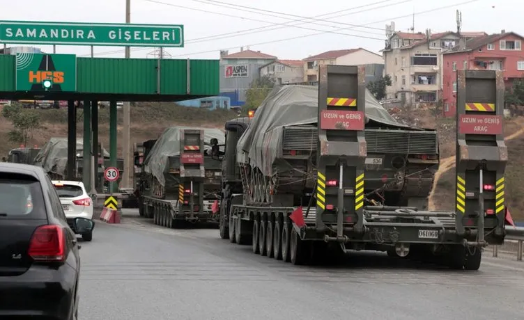 Maltepe Kışlası’ndan çıkan tanklar Gaziantep yolunda!