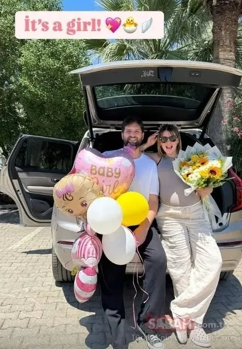 Gizem Karaca’dan ilk aile pozu! Bebeğinin 40’ı çıkar çıkmaz...
